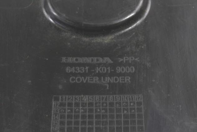 HONDA SH 150 64331K77D00 COVER INFERIORE SOTTOSCOCCA 13 - 16 LOWER COVER - Foto 3