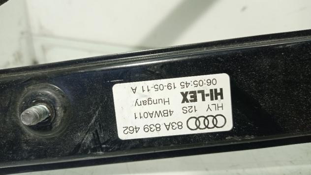 MECCANISMO ALZAVETRO POST. DX AUDI Q3 Serie (F3B) 83A839462 DADA (18) - Foto 6