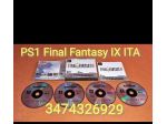 Gioco PS1 FInal Fantasy IX PAL ITA Completo e in ottime condizioni