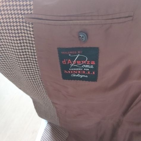 elegante giacca in lana e cashmere taglia 52 di D'Avenza - Foto 5