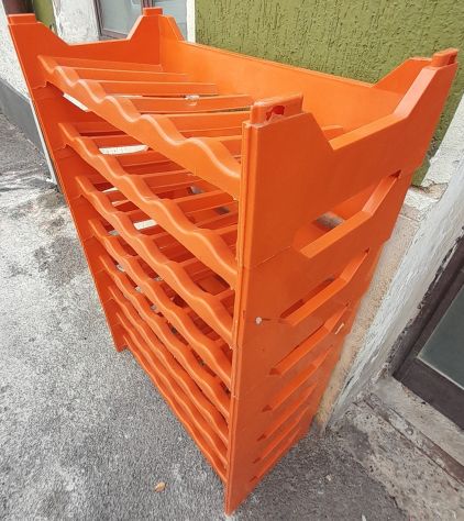 Cantinetta 8 pezzi 6 posti in plastica 60 x 30 x 12 cm - Foto 6