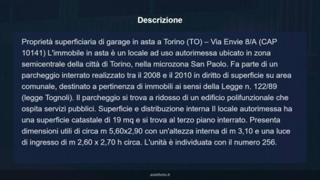 Immobile in asta di 19 m² in vendita a Torino - Foto 9