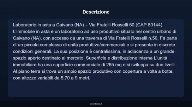 Immobile in asta di 285 m² in vendita a Caivano - Foto 4
