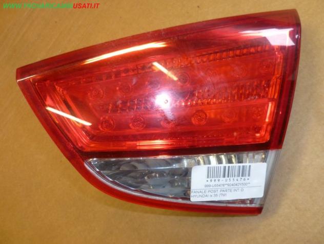 FANALE POST. PARTE INT. D. HYUNDAI ix 35 (TM)  Parti elettriche  Fanaleria  Fanali  Fanale post. sx. HYUNDAI - ix 35 - 01-02-2010 - 01-09-2013, HYUNDA