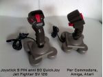 Joystick vintage per Commodore,Amiga e Atari, " QJ Jet Fighter SV126 "