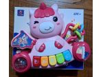 hahaland baby learning piano rosa - inglese