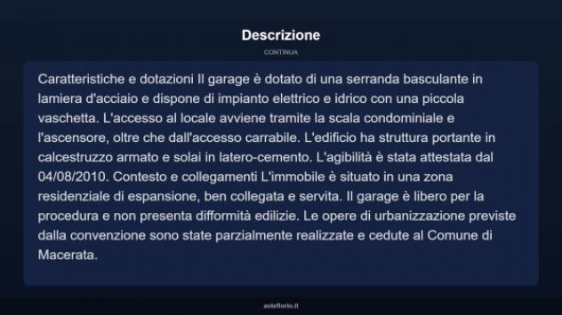 Immobile in asta di 38 m² in vendita a Macerata - Foto 4