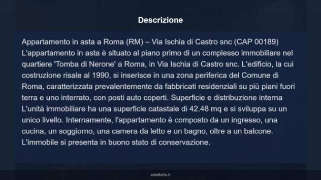 Immobile in asta di 42 m² in vendita a Roma - Foto 10