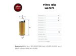 Filtro Olio Wix Wl7474 Per Auto Bmw