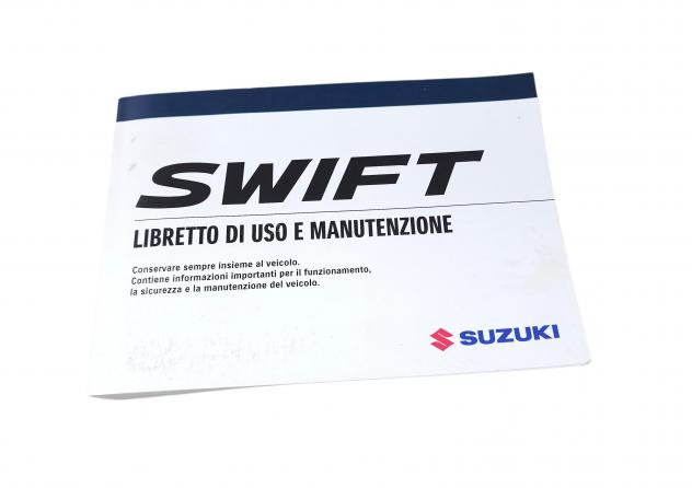 LIBRETTO USO E MANUTENZIONE SUZUKI Swift Serie 99011-69TB2-34B (23) - Foto 6