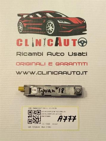 AMPLIFICATORE ANTENNA VOLKSWAGEN Tiguan 1° Serie 5NA035577 DX (0711) - Foto 2