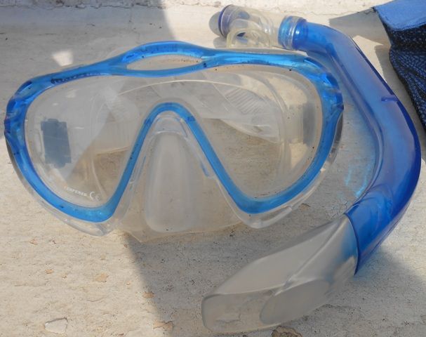 maschera da immersione modello Sharky della Mares