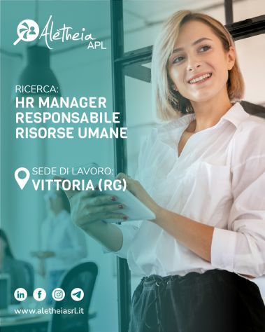 HR MANAGER – RESPONSABILE DELLE RISORSE UMANE