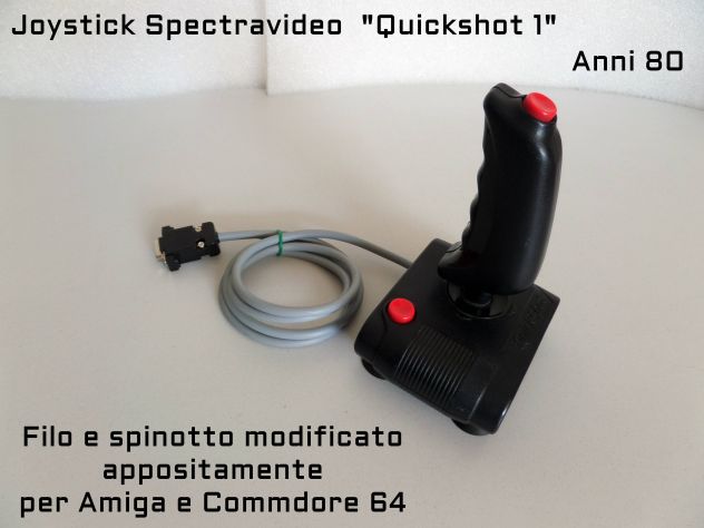 Joystick vintage per Commodore, Amiga, Atari, ecc... spinotto 9 PIN - Foto 3