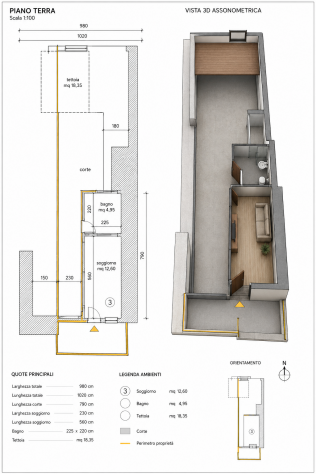 Appartamento in vendita a Viareggio 95 mq Rif: 1430325 - Foto 2