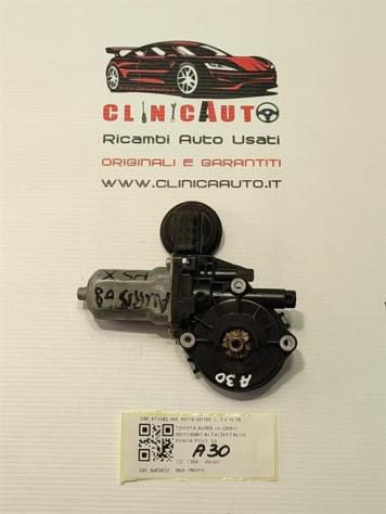 MOTORINO ALZAVETRO POSTERIORE SINISTRO TOYOTA Auris Serie (E150) 973582-100 85710-0D100 (0712) - Foto 2