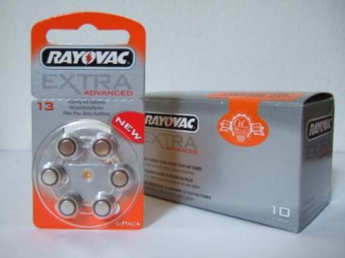 Pile per APPARECCHI Acustici Rayovac