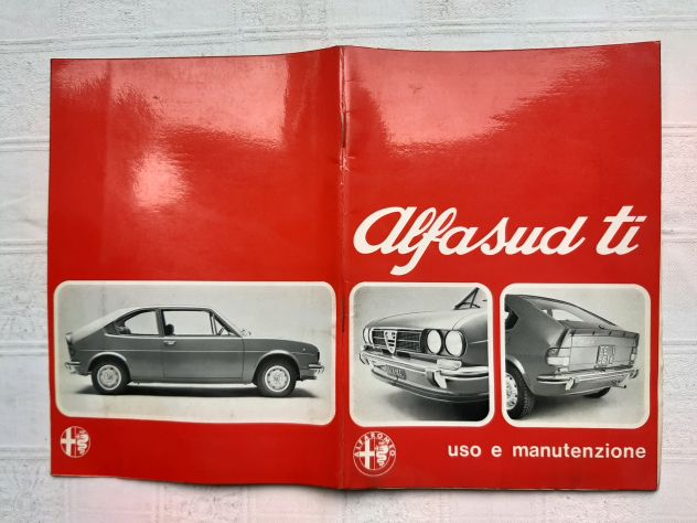 ALFA ROMEO ALFASUD TI ANNO 1973 USO E MANUTENZIONE ORIGINALE - Foto 2