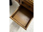 Elegante Scrivania in stile Luigi XV in legno – 5 cassetti