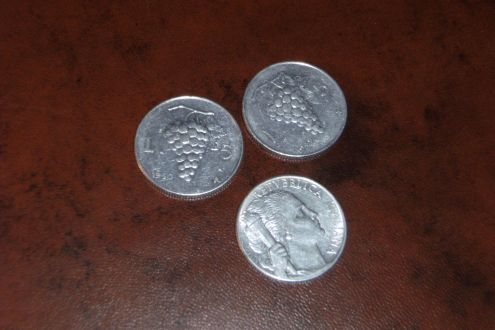 Monete Repubblica Italiana - 5 £ Grappolo -