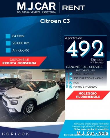 CITROEN C3 BlueHDi 100 S&amp;S--PLURIMENSILE  rif. 22361940