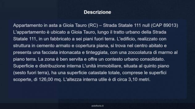 Immobile in asta di 126 m² in vendita a Gioia Tauro - Foto 11