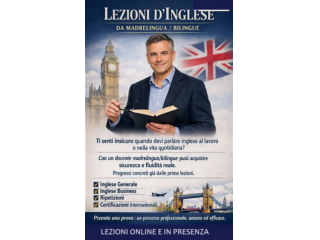 Lezioni e Ripetizioni di Inglese: Medie, Superiori, Università e Certificazioni
