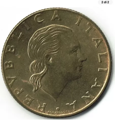 rara moneta 200 lire palazzo spada consiglio di stato