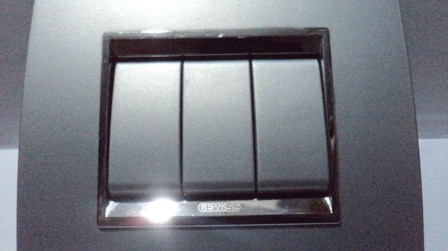 GEWISS Chorus-Pulsanti+Supporto+Placca - Foto 5