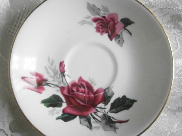 Duchess Bone China England" - Set tazzine antiche in porcellana inglese anni 30' - Foto 9