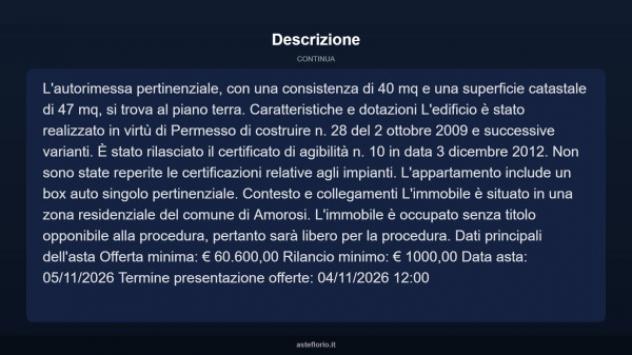 Immobile in asta di 95 m², box auto in vendita a Amorosi - Foto 5