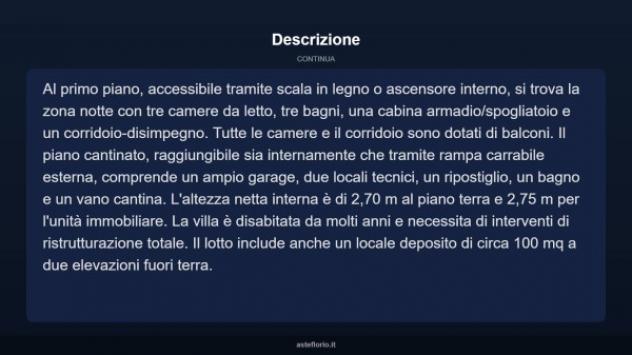 Immobile in asta di 570 m² con più di 5 locali e box auto in vendita a Rometta - Foto 7