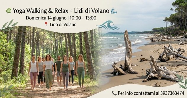 Walking Yoga 3 Edizione - Pineta &amp; Mare
