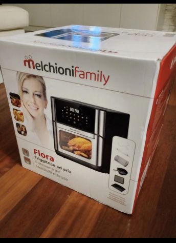 Friggitrice ad Aria Melchioni Family Flora 12L Nuova Imballata - 79€ - Foto 5
