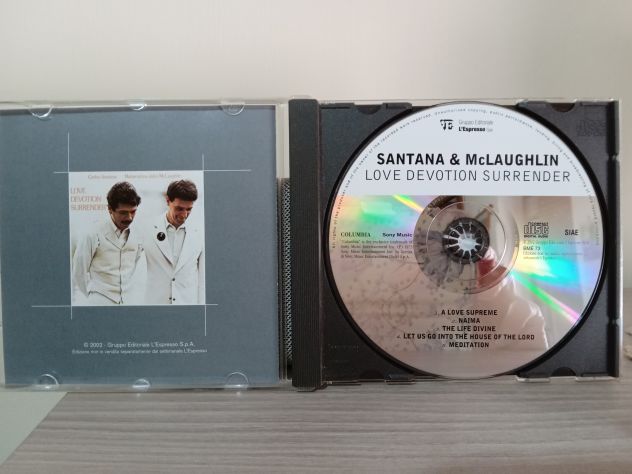 CD "Santana & John Mclaughlin " - Foto 2