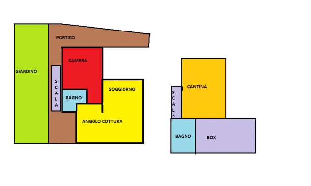 APPARTAMENTO di 2 vani e di 77 mq (BUSNAGO) rif. IGC 2 LOCALI CON TAVERNA - Foto 10