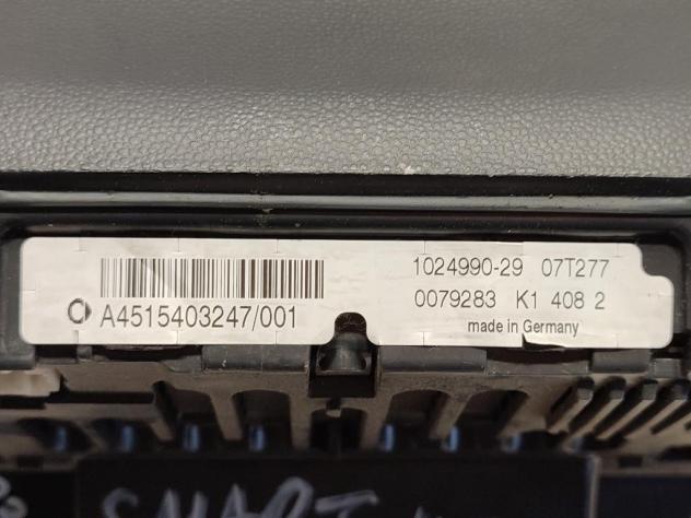 QUADRO STRUMENTI SMART ForTwo Cabrio (W451) A4515403247 1024990-29 132930 (0715) - Foto 4