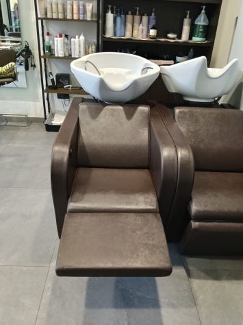 Attrezzature Parrucchiera lavatesta specchi poltrone - Foto 4