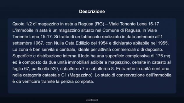Immobile in asta di 176 m² in vendita a Ragusa - Foto 8