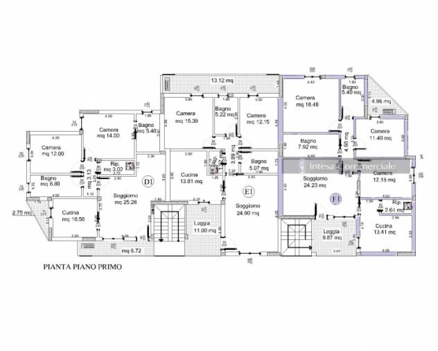 Vendesi nuovo quadrilocale con balcone, loggia, box doppio - Foto 3