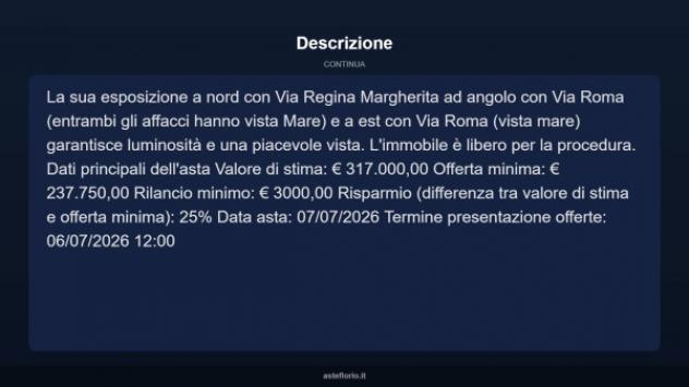 Immobile in asta di 134 m² con più di 5 locali in vendita a Taranto - Foto 12