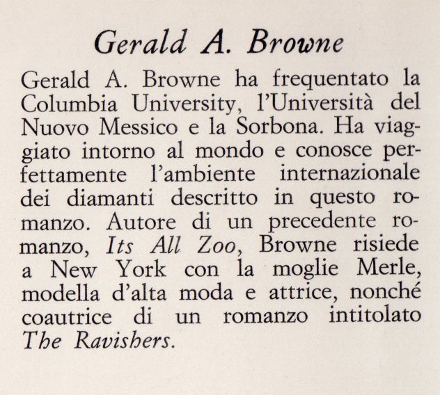 Gerard A. Browne - Quattro tonnellate di diamanti - Foto 9