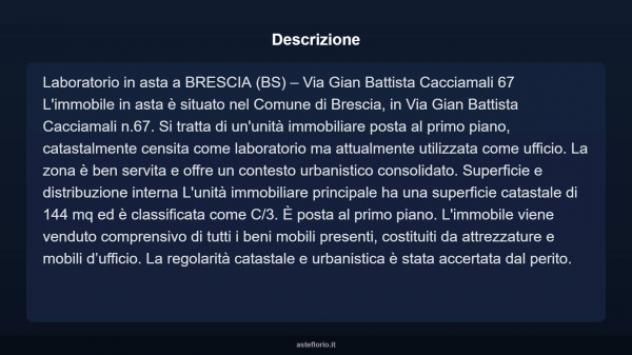 Immobile in asta di 144 m² in vendita a Brescia - Foto 10