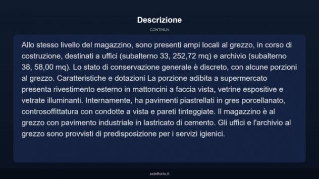 Immobile in asta di 980 m² in vendita a Perugia - Foto 4