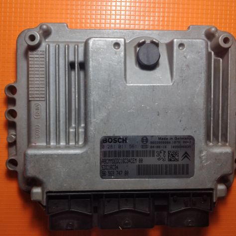 CENTRALINA MOTORE ENGINE ECU PEUGEOT CITROEN C5 1.6HDI CODE: 0281011561