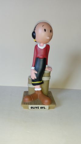 Olivia Olive Oyle Wacky Wobbler Bobble Head Braccio di Ferro - Foto 9