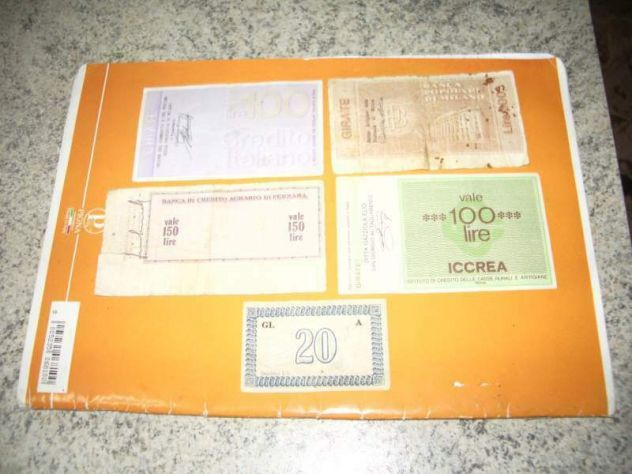 4 miniassegni-italia 1970+1 buono comune di trieste da 20 cent. - Foto 2