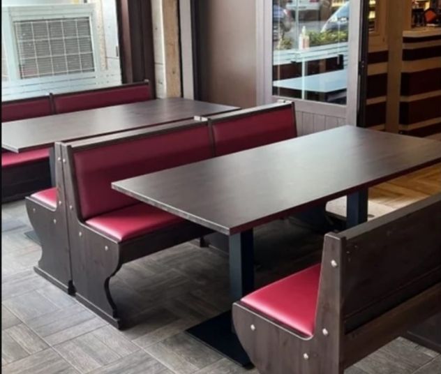 Divanetto legno o imbottito per irish pub, locali irish pub - Foto 2