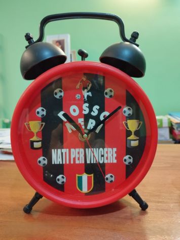 Orologio sveglia giocattolo del Milan