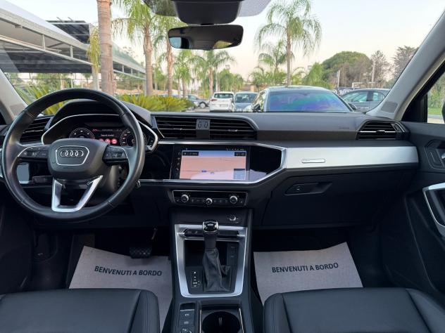 AUDI Q3 35TDI 150CV S-LINE IDENTITY BLACK TETTO PELLE NAVI - Foto 10